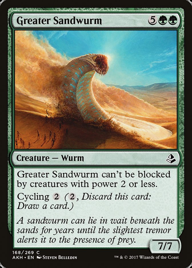 Greater Sandwurm [Amonkhet] | PLUS EV GAMES 