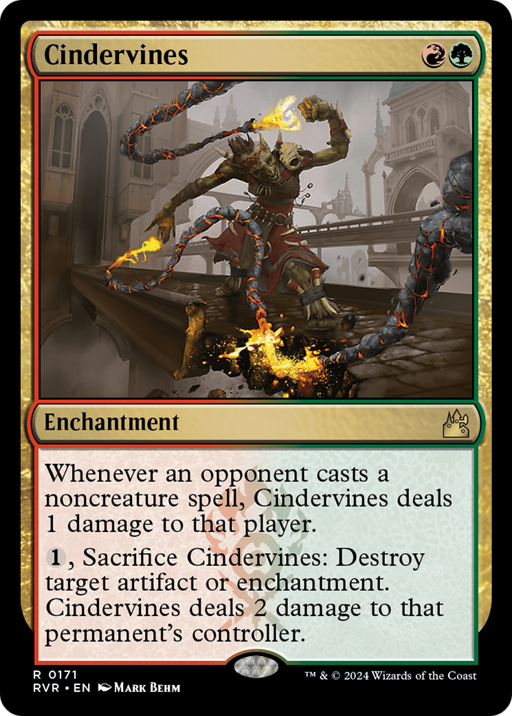 Cindervines [Ravnica Remastered] | PLUS EV GAMES 