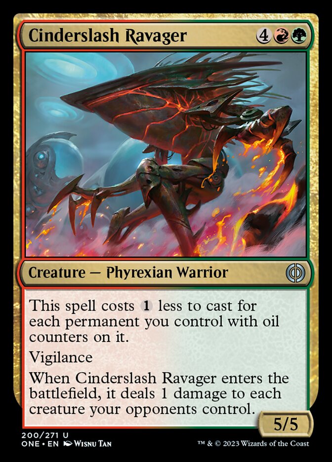Cinderslash Ravager [Phyrexia: All Will Be One] | PLUS EV GAMES 