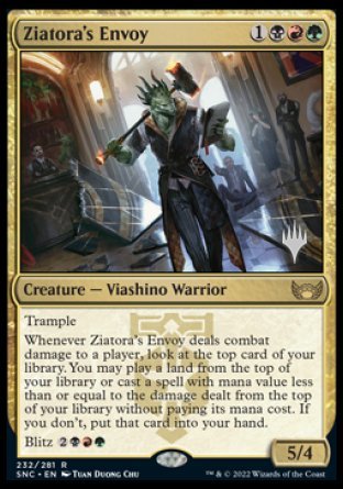 Ziatora's Envoy (Promo Pack) [Streets of New Capenna Promos] | PLUS EV GAMES 