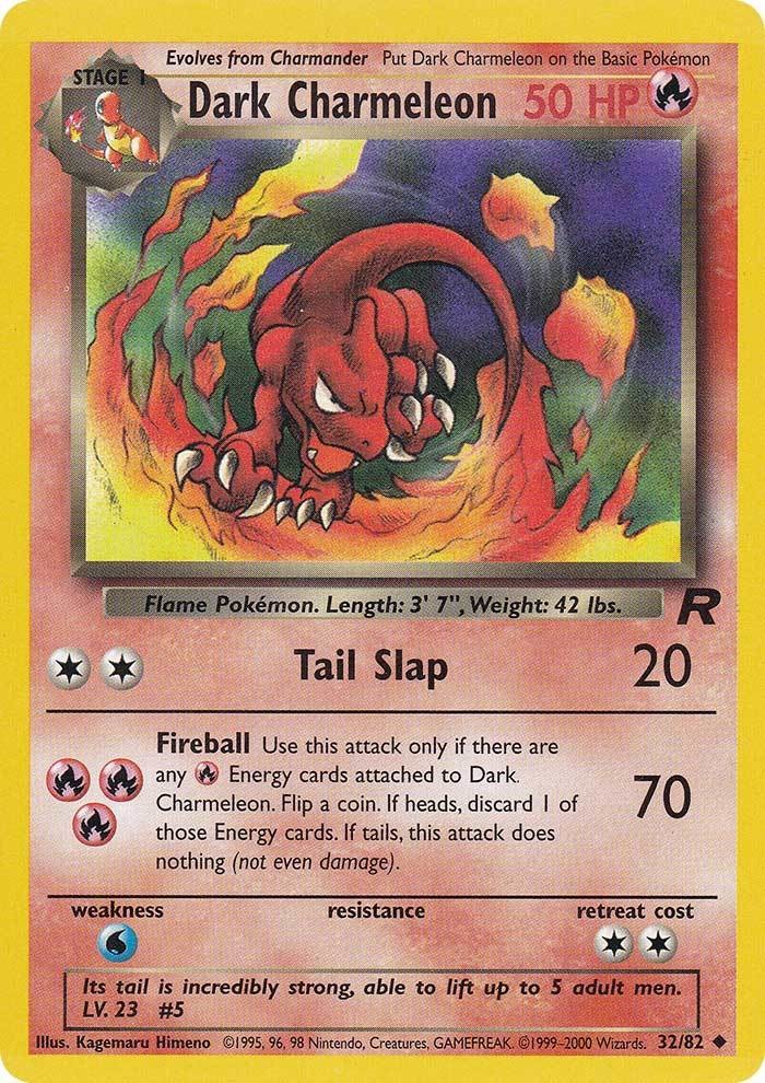 Dark Charmeleon (32/82) [Team Rocket]