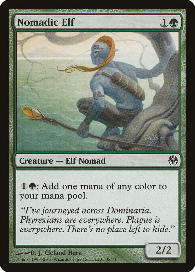 Nomadic Elf [Duel Decks: Phyrexia vs. the Coalition] | PLUS EV GAMES 