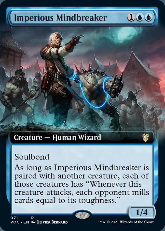 Imperious Mindbreaker (Extended) [Innistrad: Crimson Vow Commander] | PLUS EV GAMES 