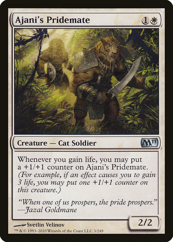 Ajani's Pridemate [Magic 2011] | PLUS EV GAMES 