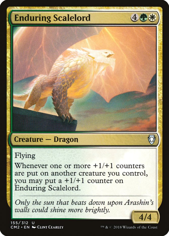 Enduring Scalelord [Commander Anthology Volume II] | PLUS EV GAMES 