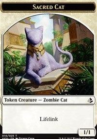 Sacred Cat // Insect Token [Amonkhet Tokens] | PLUS EV GAMES 