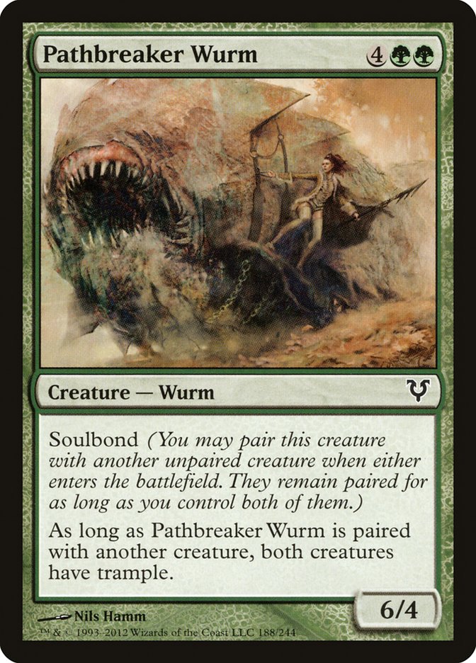 Pathbreaker Wurm [Avacyn Restored] | PLUS EV GAMES 