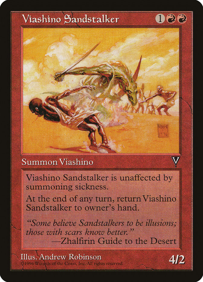 Viashino Sandstalker [Visions] | PLUS EV GAMES 