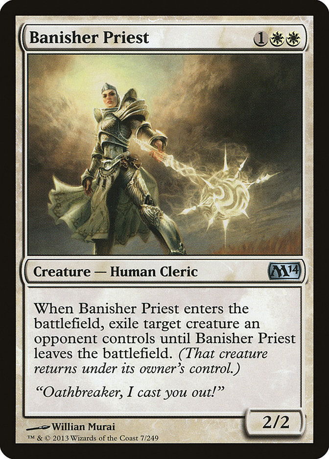 Banisher Priest [Magic 2014] | PLUS EV GAMES 