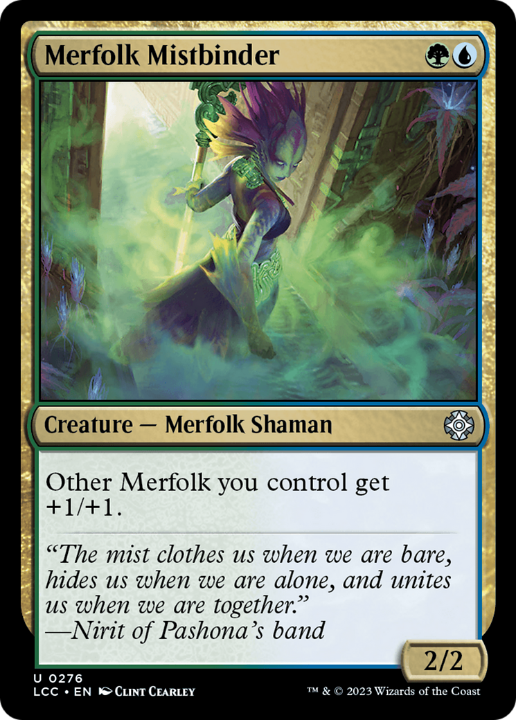 Merfolk Mistbinder [The Lost Caverns of Ixalan Commander] | PLUS EV GAMES 