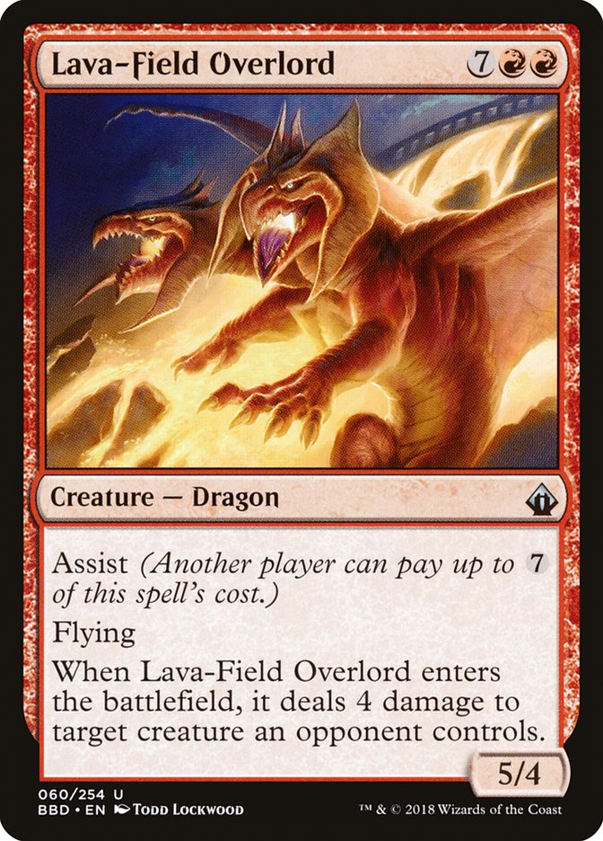 Lava-Field Overlord [Battlebond] | PLUS EV GAMES 