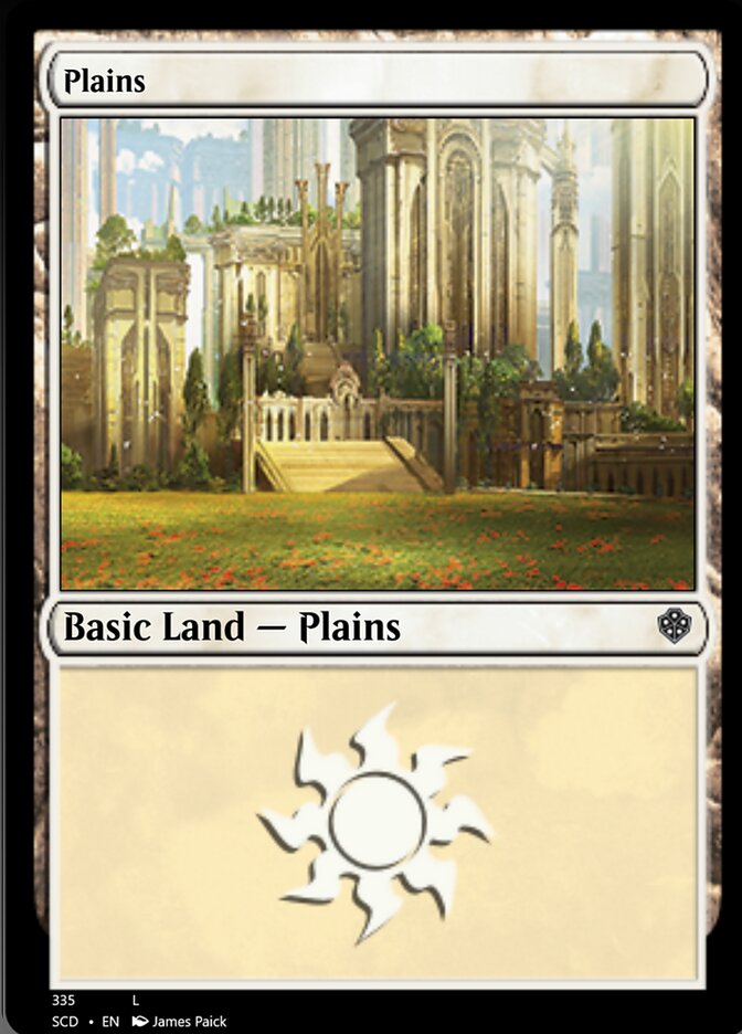 Plains (335) [Starter Commander Decks] | PLUS EV GAMES 