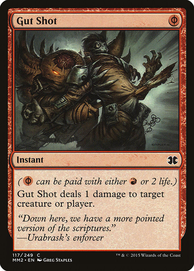 Gut Shot [Modern Masters 2015] | PLUS EV GAMES 