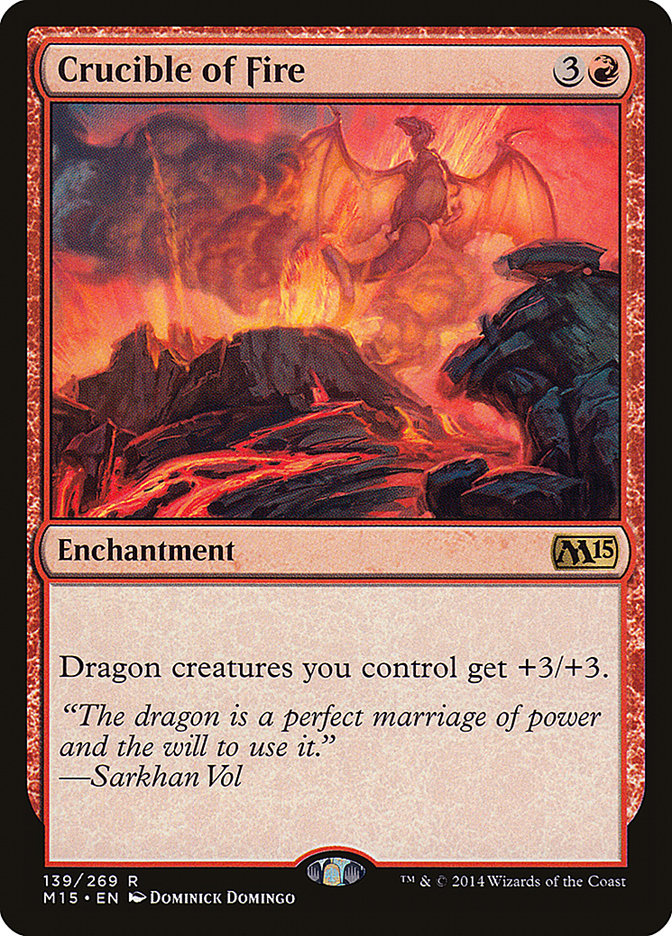 Crucible of Fire [Magic 2015] | PLUS EV GAMES 