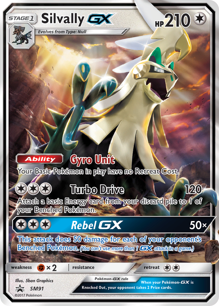 Silvally-GX [SM Black Star Promos]