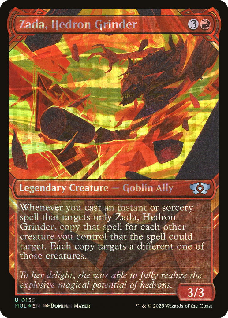 Zada, Hedron Grinder (Halo Foil) [Multiverse Legends] | PLUS EV GAMES 