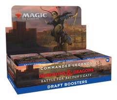 Commander Legends: Battle for Baldur's Gate - Draft Booster Display | PLUS EV GAMES 