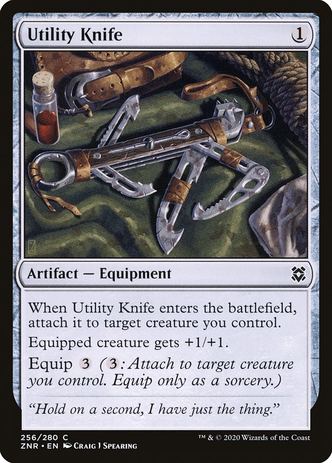 Utility Knife [Zendikar Rising] | PLUS EV GAMES 