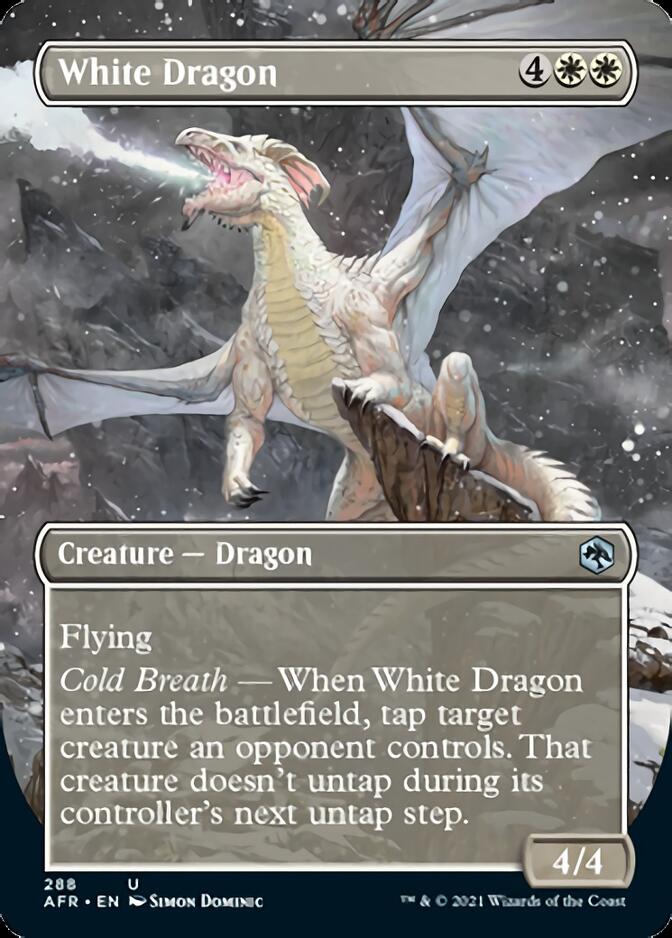 White Dragon (Extended) [Dungeons & Dragons: Adventures in the Forgotten Realms] | PLUS EV GAMES 