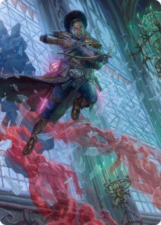 Kaya, Geist Hunter Art Card [Innistrad: Crimson Vow Art Series] | PLUS EV GAMES 