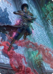 Kaya, Geist Hunter Art Card [Innistrad: Crimson Vow Art Series] | PLUS EV GAMES 