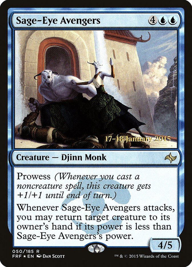 Sage-Eye Avengers  [Fate Reforged Prerelease Promos] | PLUS EV GAMES 