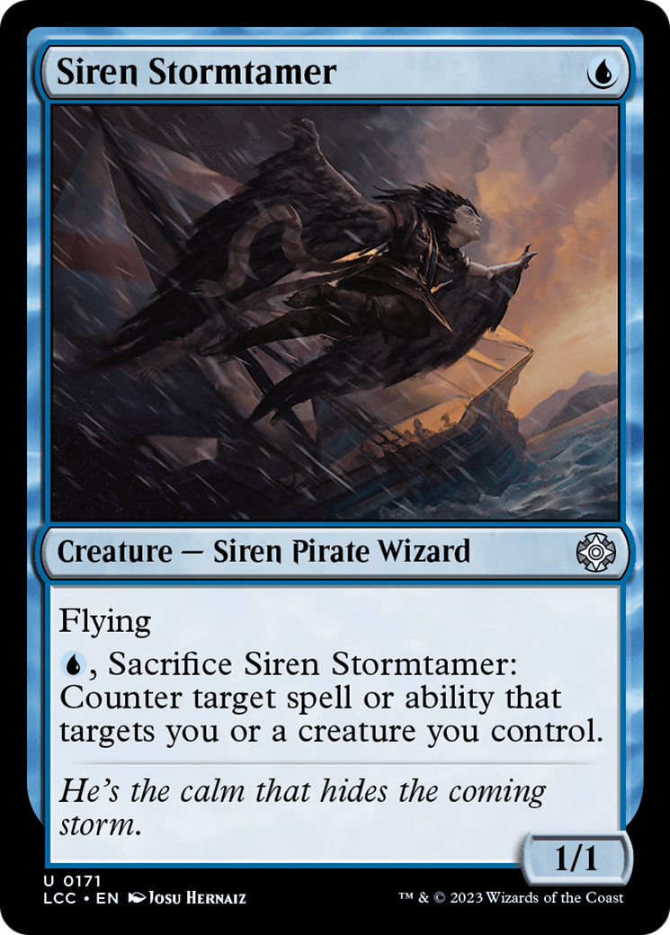 Siren Stormtamer [The Lost Caverns of Ixalan Commander] | PLUS EV GAMES 