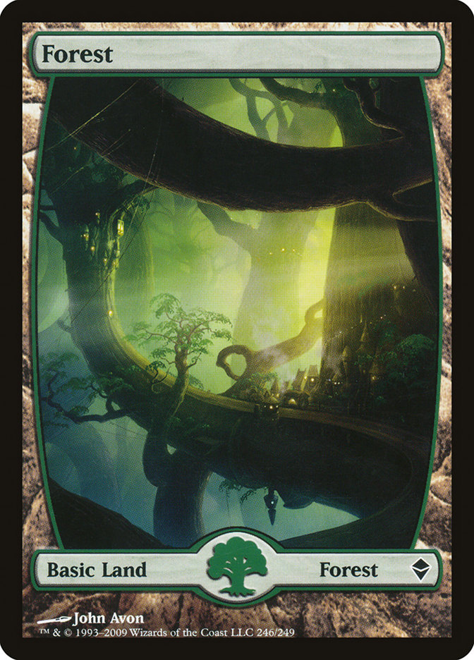 Forest (246) [Zendikar] | PLUS EV GAMES 