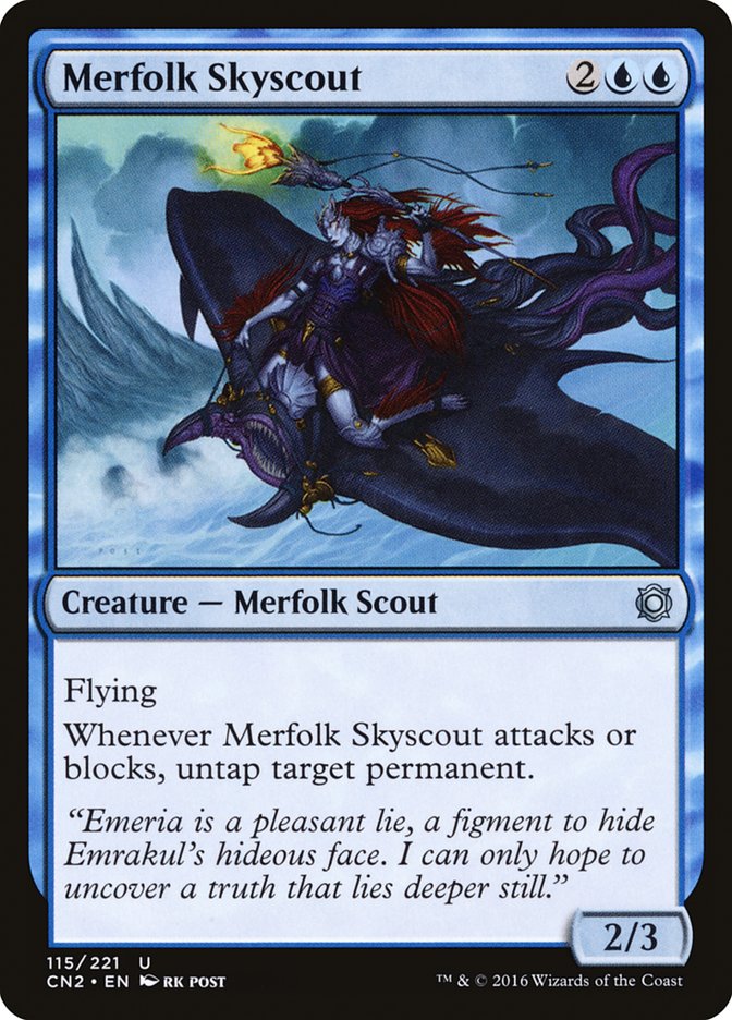 Merfolk Skyscout [Conspiracy: Take the Crown] | PLUS EV GAMES 