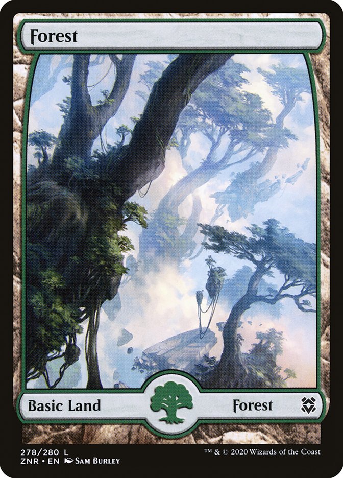 Forest (278) [Zendikar Rising] | PLUS EV GAMES 