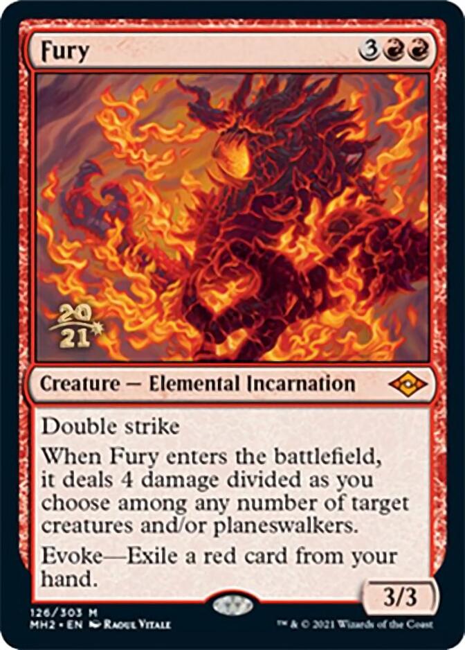 Fury [Modern Horizons 2 Prerelease Promos] | PLUS EV GAMES 