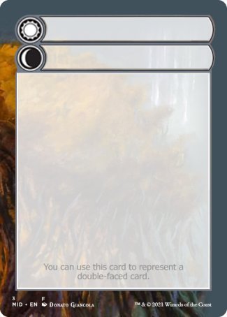 Helper Card (3/9) [Innistrad: Midnight Hunt Tokens] | PLUS EV GAMES 