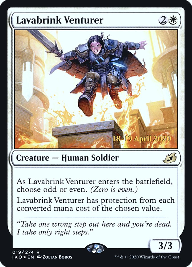 Lavabrink Venturer  [Ikoria: Lair of Behemoths Prerelease Promos] | PLUS EV GAMES 