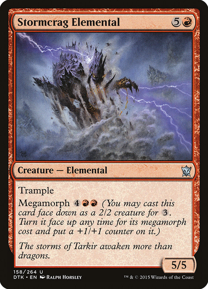 Stormcrag Elemental [Dragons of Tarkir] | PLUS EV GAMES 