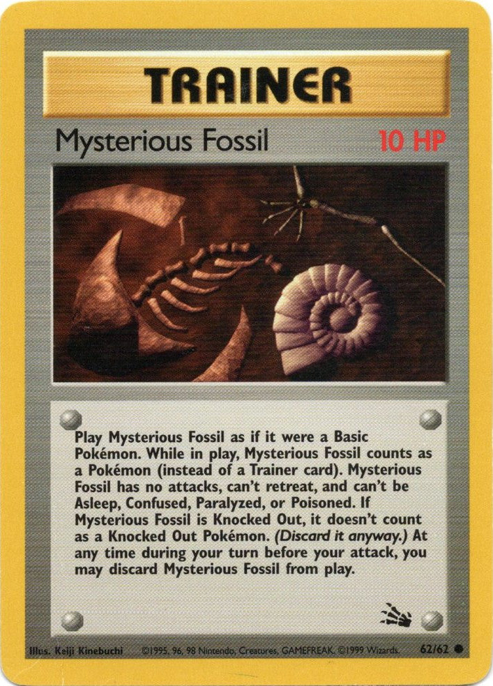 Mysterious Fossil (62/62) [Fossil Unlimited] | PLUS EV GAMES 