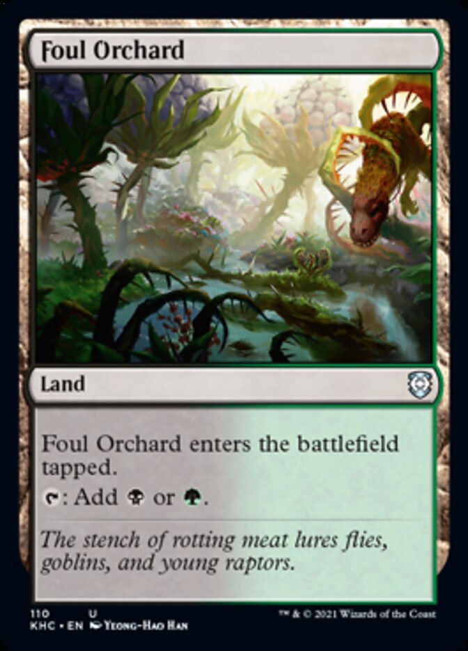 Foul Orchard [Kaldheim Commander] | PLUS EV GAMES 