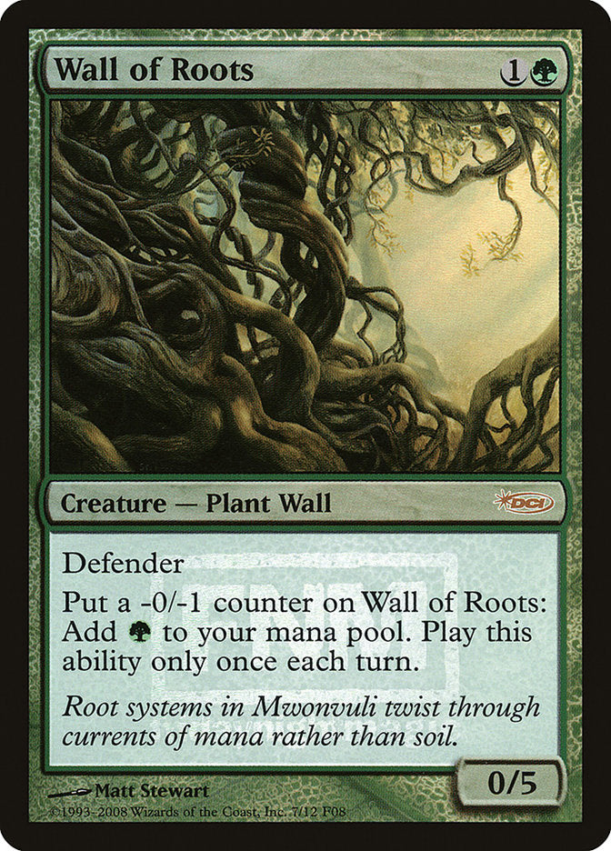 Wall of Roots [Friday Night Magic 2008] | PLUS EV GAMES 
