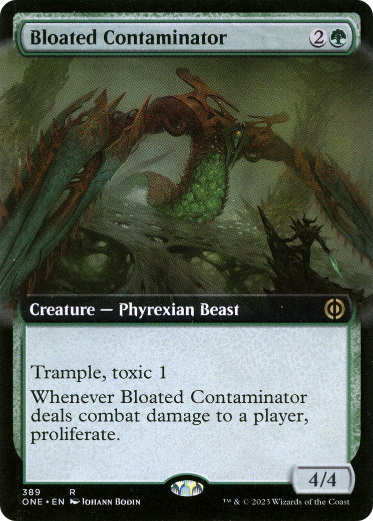 Bloated Contaminator (Extended Art) [Phyrexia: All Will Be One] | PLUS EV GAMES 