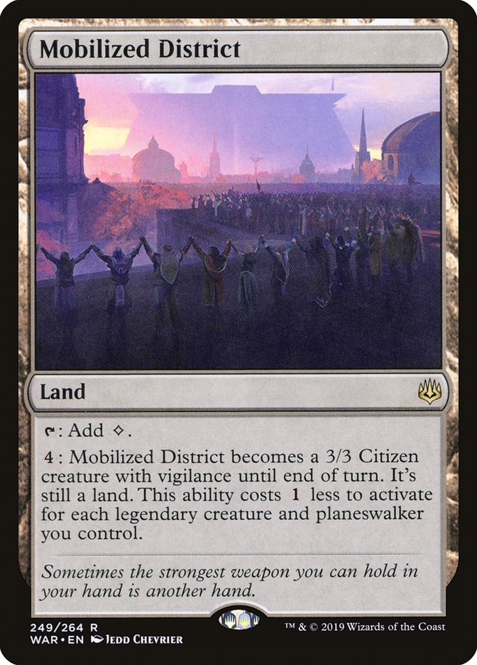 Mobilized District [War of the Spark] | PLUS EV GAMES 