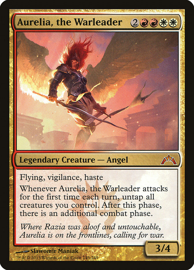 Aurelia, the Warleader [Gatecrash] | PLUS EV GAMES 